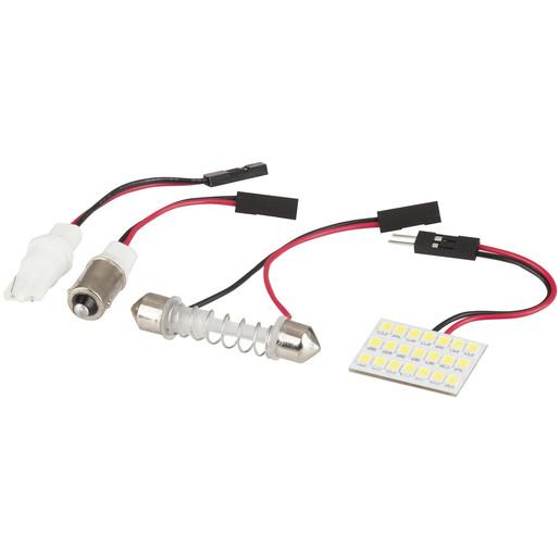 Universal T10/211/BA9S LED Retrofit Kit with 21x SMD LEDs - techexpress nz