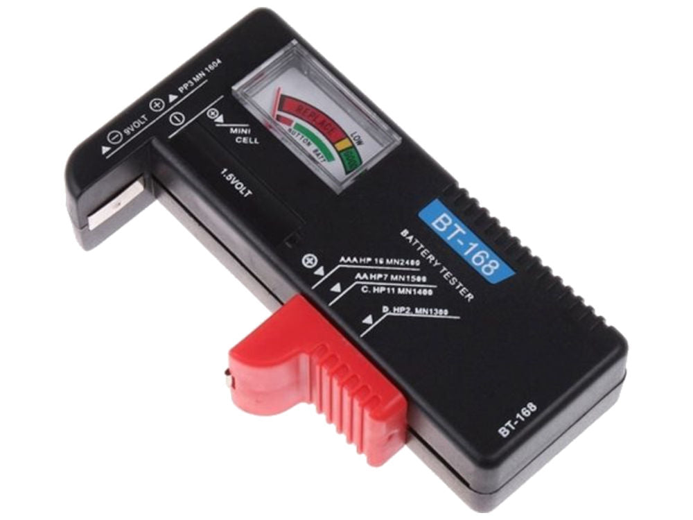 Battery Tester for AA/AAA/C/D/9V Batteries
