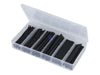 Heat Shrink Tubing Pack Black 100PCS 6 Size Pack