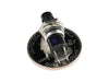 Push Button Switch Small Round Black Normally Open Momentary Mini