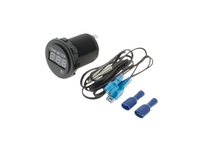 Blue LED Display Thermometer with 3mtr External Sensor