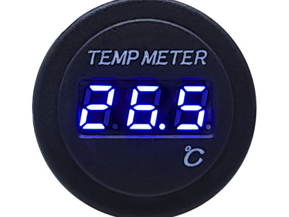 Blue LED Display Thermometer with 3mtr External Sensor