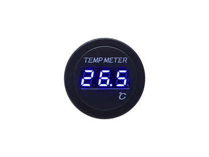 Blue LED Display Thermometer with 3mtr External Sensor