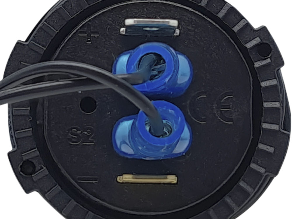 Blue LED Display Thermometer with 3mtr External Sensor