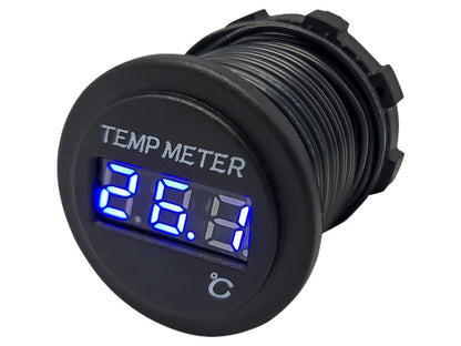 Blue LED Display Thermometer with 3mtr External Sensor