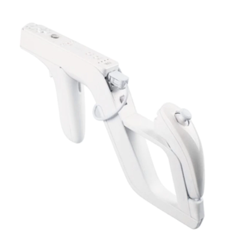 White Zapper Gun for Nintendo Wii