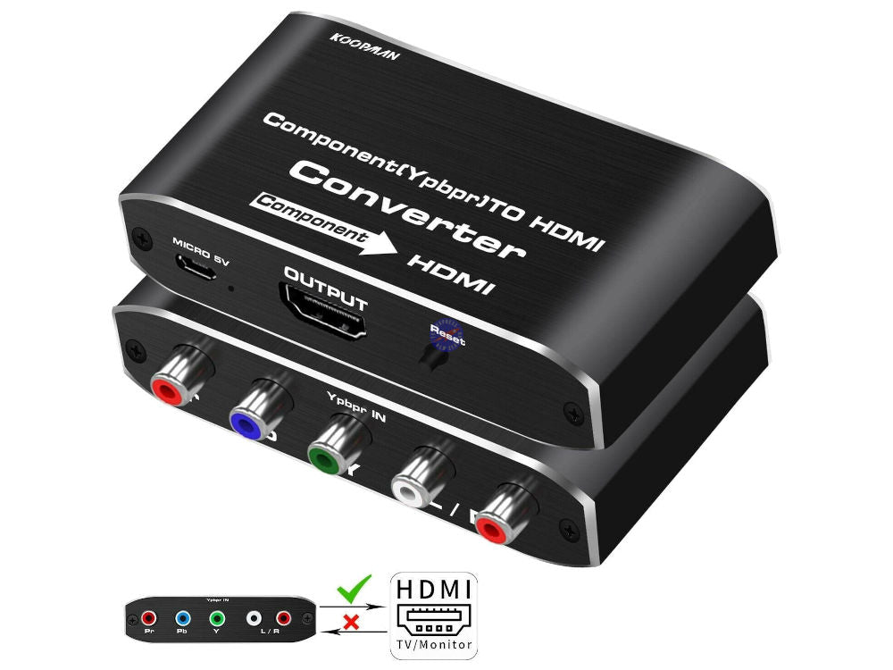 Component to HDMI Converter