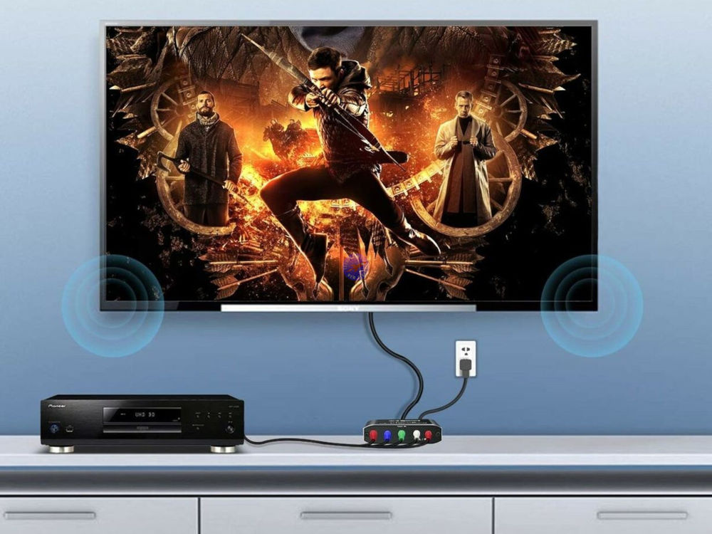 Component to HDMI Converter