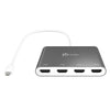 USB-C 4 Port HDMI Multi Monitor Adapter