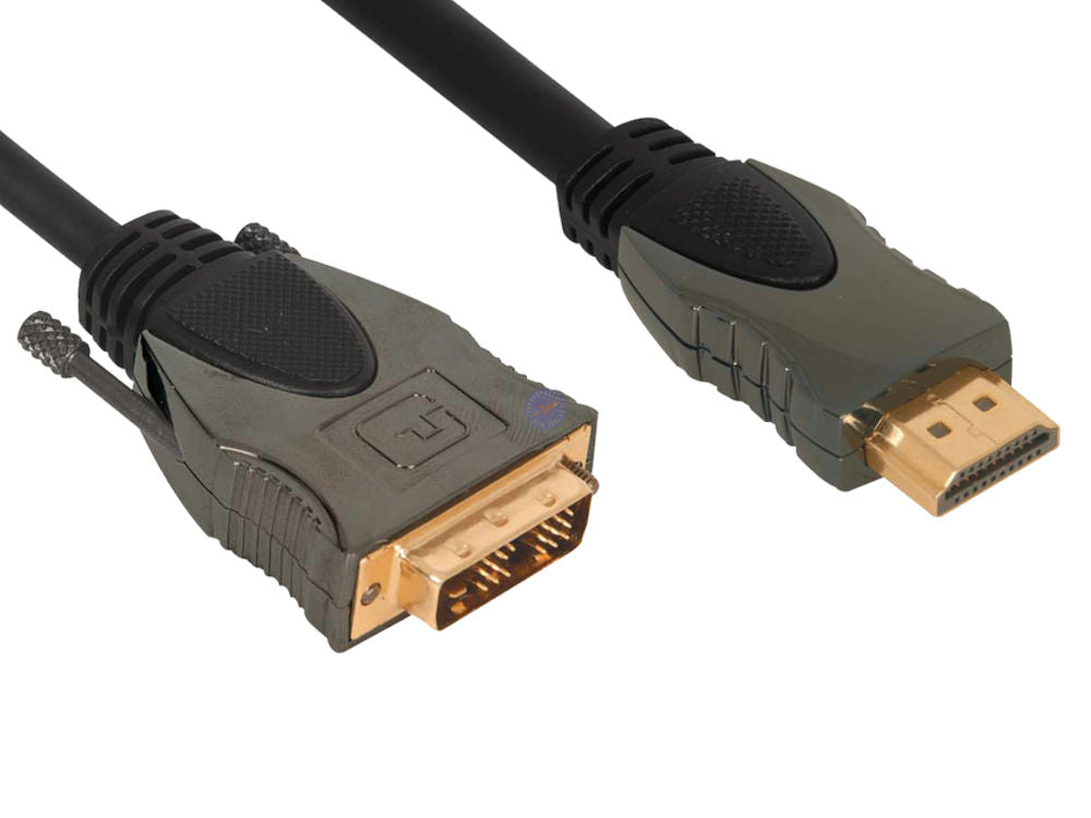 DVI-D to HDMI Cable - 1.5m