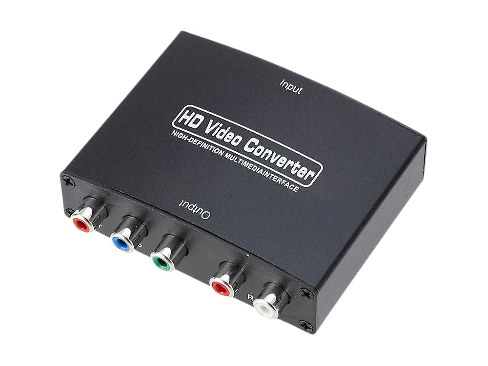 HDMI to YPbPr Component RGB Video and Stereo Audio Red Green Blue RCA Converter