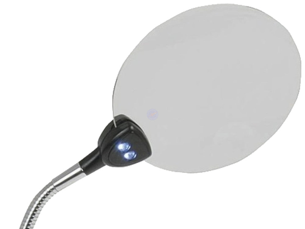 Illuminated Gooseneck Magnifier