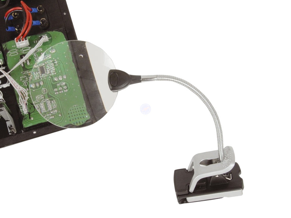 Illuminated Gooseneck Magnifier