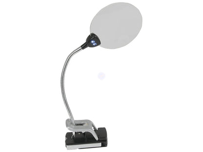 Illuminated Gooseneck Magnifier