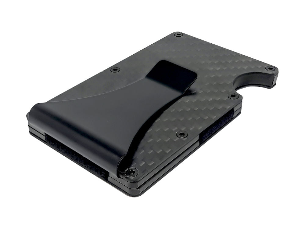 RFID Blocker Carbon Fibre and Aluminum Card Holder