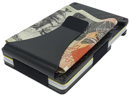 RFID Blocker Carbon Fibre and Aluminum Card Holder