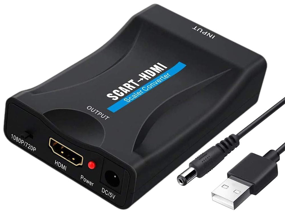 Mål manifestation Tyr SCART to HDMI converter