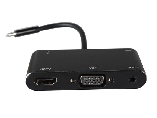 5 in 1 USB 3.0 Type C to HDMI VGA Hub Adapter