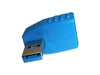 USB 3 Male to Female Right Angle R/A Elbow LEFT 90 Degree USB 3.0