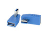 USB 3 Male to Female Right Angle R/A Elbow LEFT 90 Degree USB 3.0