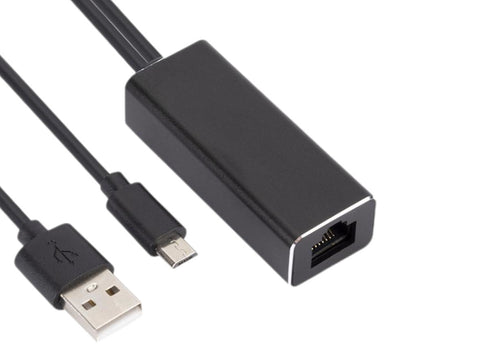 USB Powered Micro USB to RJ45 Ethernet Network Adapter