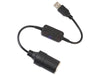 12V 8W USB Plug Step-Up Power Cable to Cigarette Socket