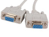 1 to 2 Way Passive VGA Splitter Cable – Dual Monitor Y-Splitter for PC, Laptop, Projector