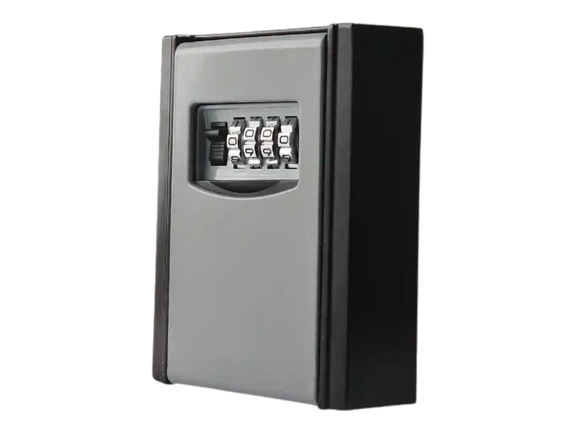 Wall Mount Key Safe Storage Box with 4 Digit Combination Lock