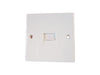 White BT 2 Wire Telephone Jack Outlet Telepermited
