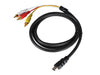 HDMI to 3 RCA Audio Video Cable